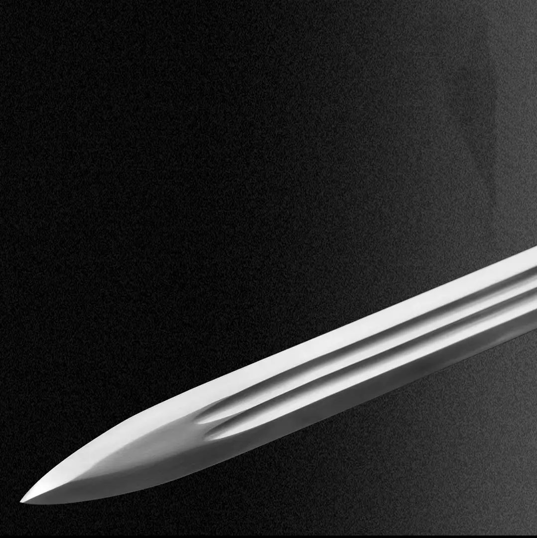 Dragon Soul Integral Sword High Manganese Steel Self-Defense Cold Weapon Collection-Grade Unsharpened