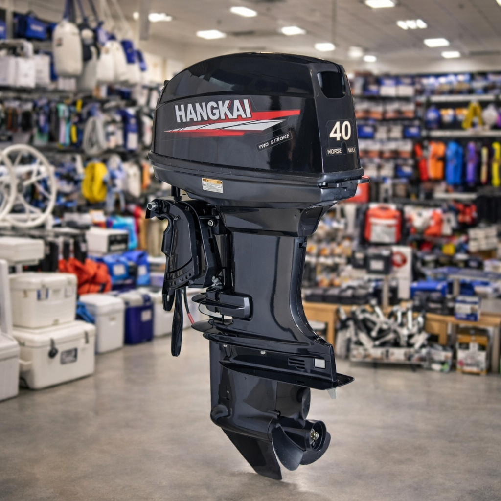Hangkai Two-stroke 40HP Gasoline Outboard Marine Engine