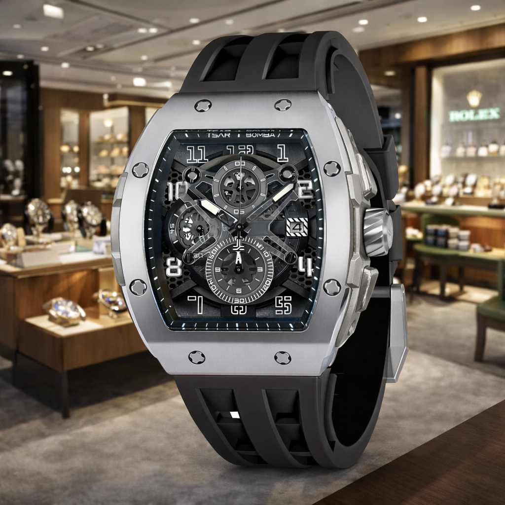 50M Waterproof Mens Watches