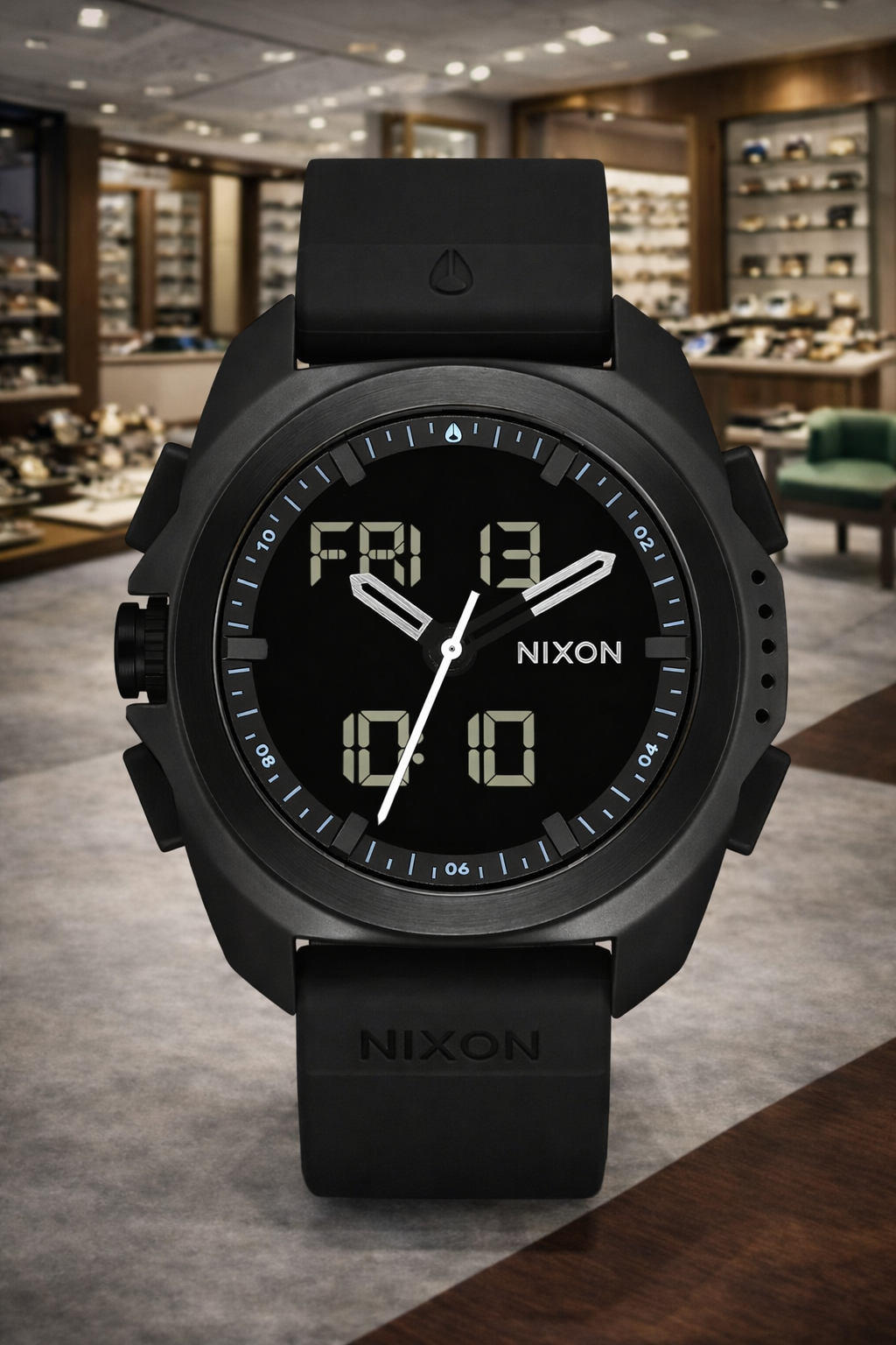 NIXON Ripley Analog and Digital Watch for Men