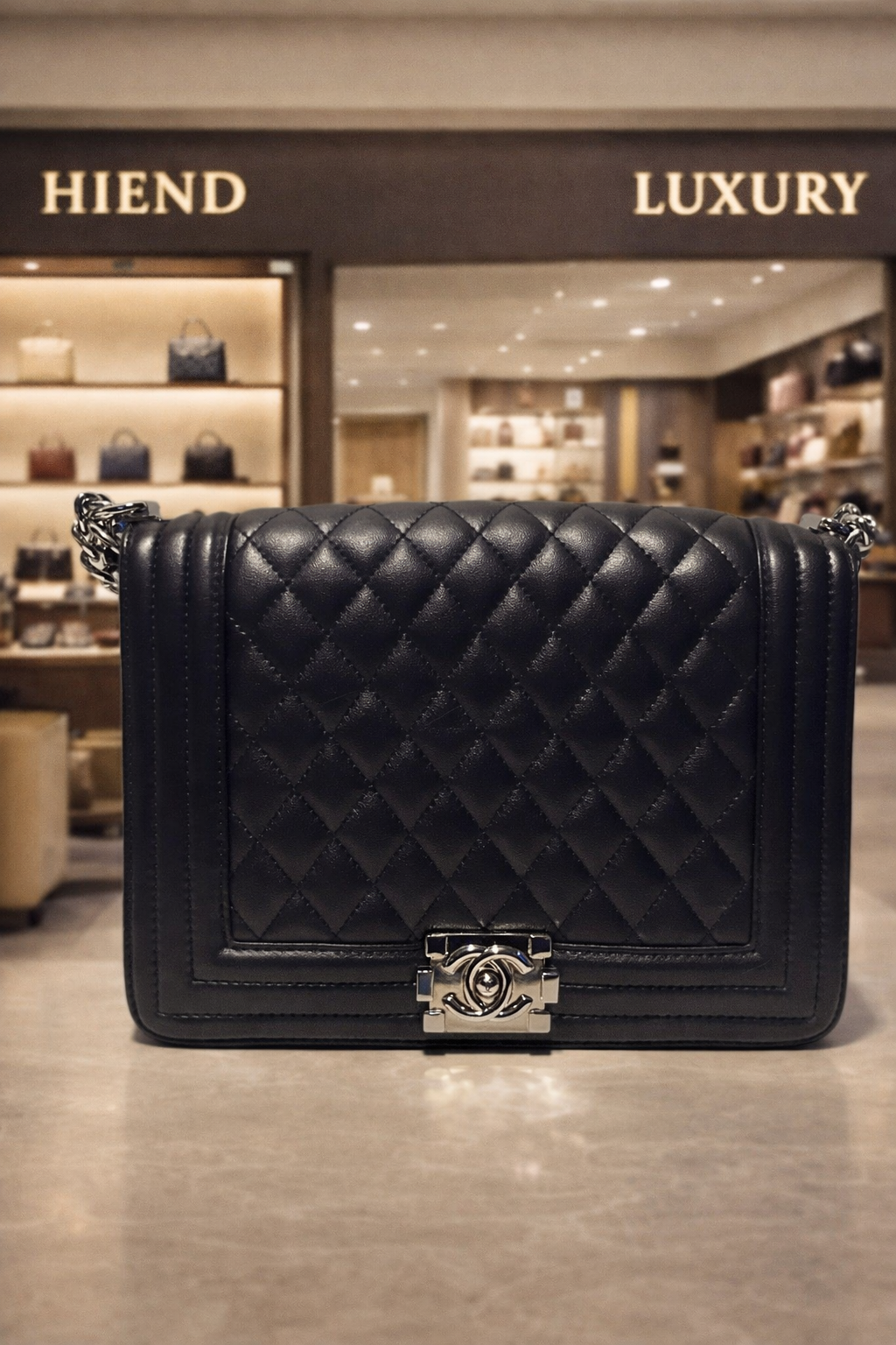 Charming Design Bags With Gold Handle Chain