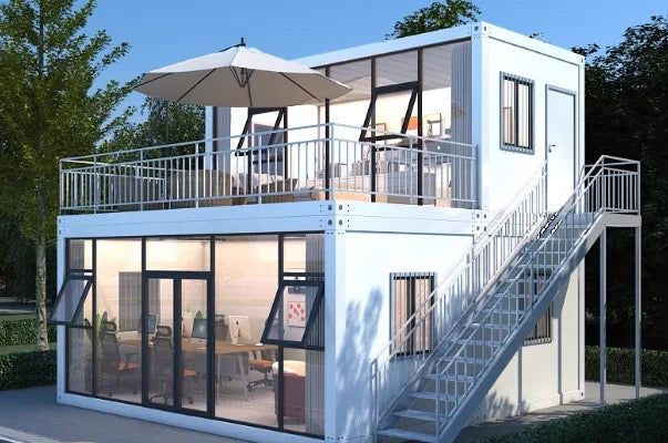 Mobile Luxury Living Building Prefab combination Container House