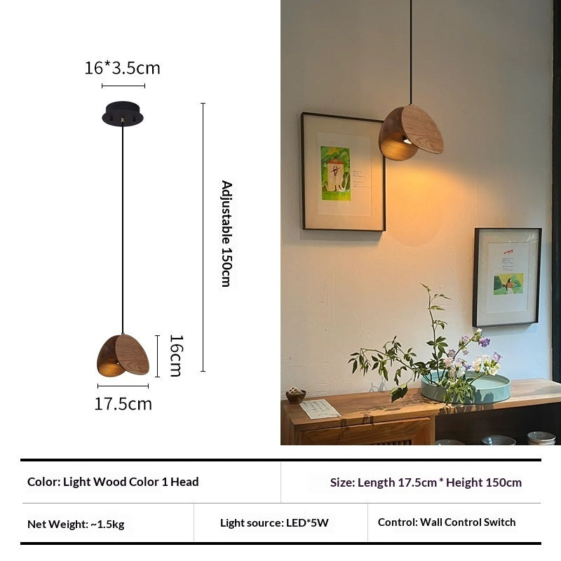 Rustic-style Chandelier With A Natural Wood Designcreative Distinctive And Artistic