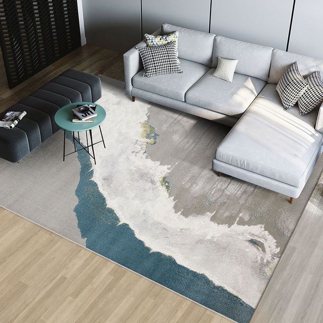 Modern Polypropylene Carpets for Living Room Sofas