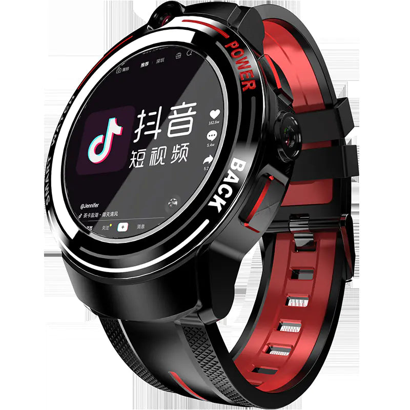 Smart Watch with Ceramic Bezel