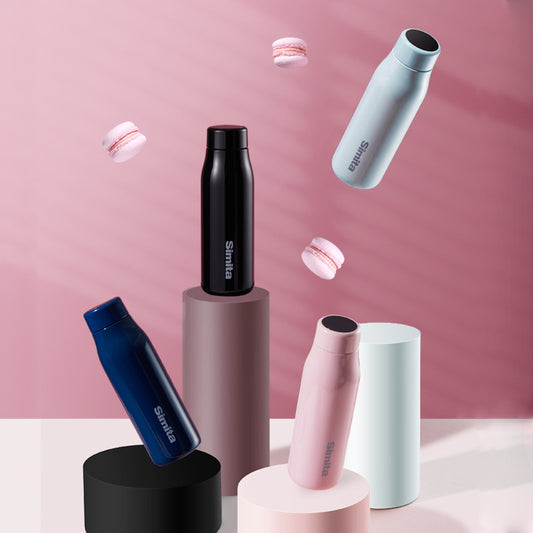 Smart Temperature Display Vacuum Flask,Coffee Thermos Bottle,304 Stainless Steel