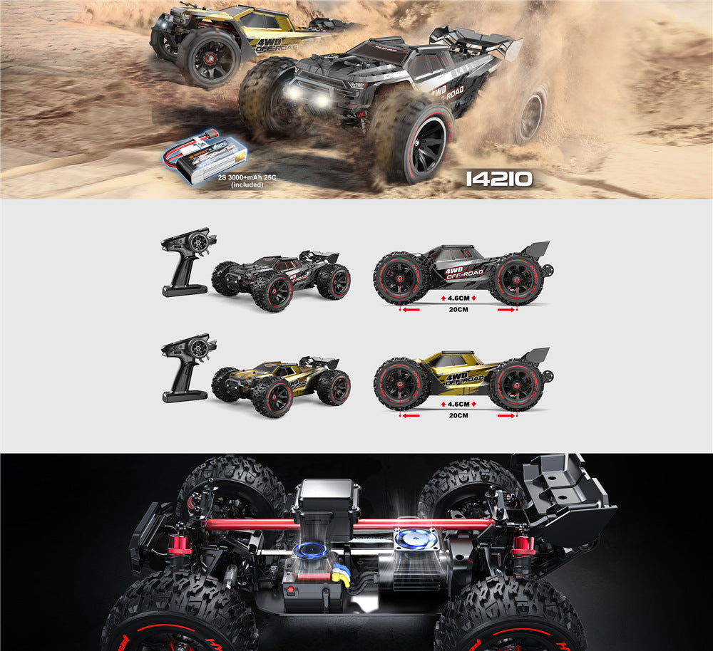 Brushless RC Car High Speed Drift Truck 24g Remote Control Car