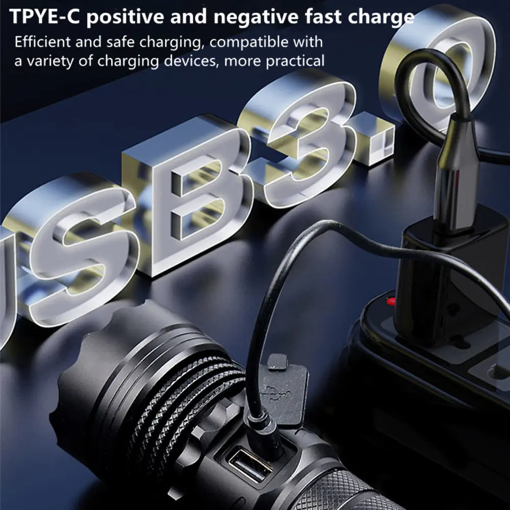 High Power Strong Led Flashlight