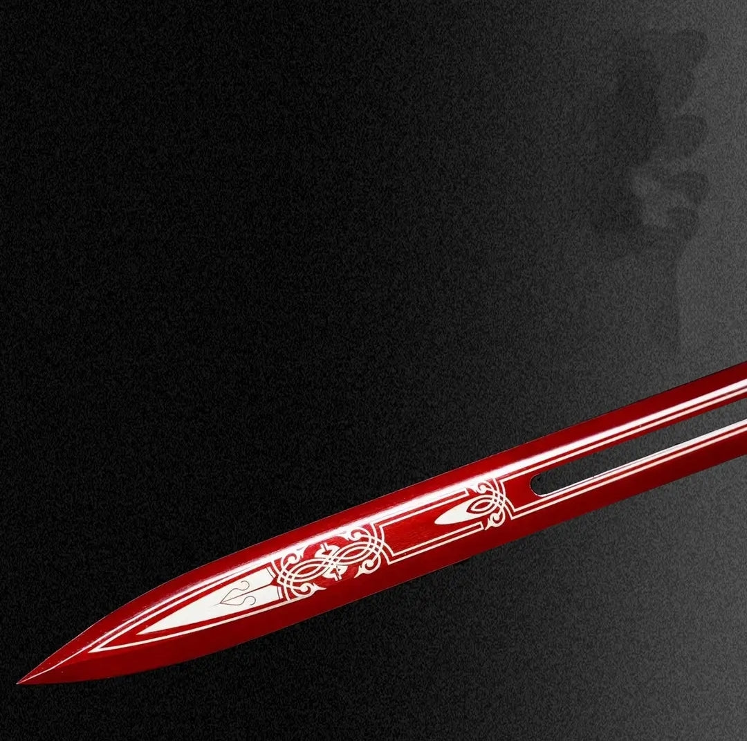 Xuanhong Sword One-piece High Manganese Steel Collectible Cold Weapon Unsharpened Not For Self-Defense