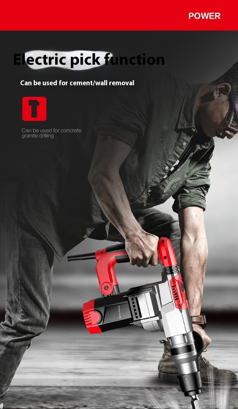 Multi-functional Impact Drill With Clutch Electric Hammer Electric Pick