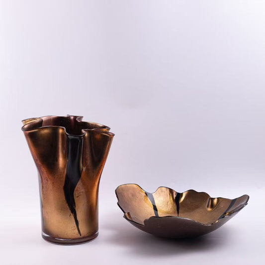 Creative Art Flower Vase Ornament With Dried Flowers For Hydroponic Dining Table