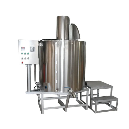 500L Commercial Wax Melter with Hot Water Jacket, Soap Melter, Beeswax Melting Tank