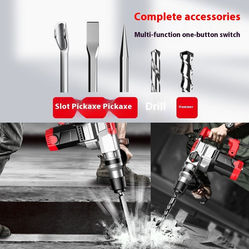 Multi-functional Impact Drill With Clutch Electric Hammer Electric Pick