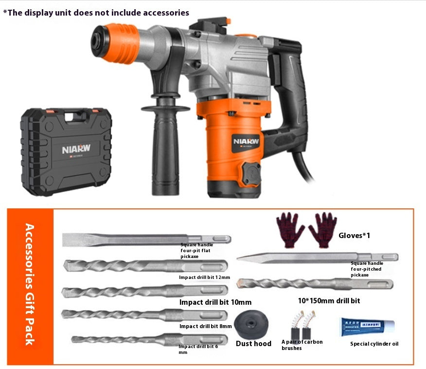 High-power Impact Drill Industrial Dual-use Household Multi-function