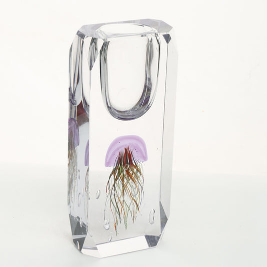 Handmade Glass Vase Home High-end Art Ornament
