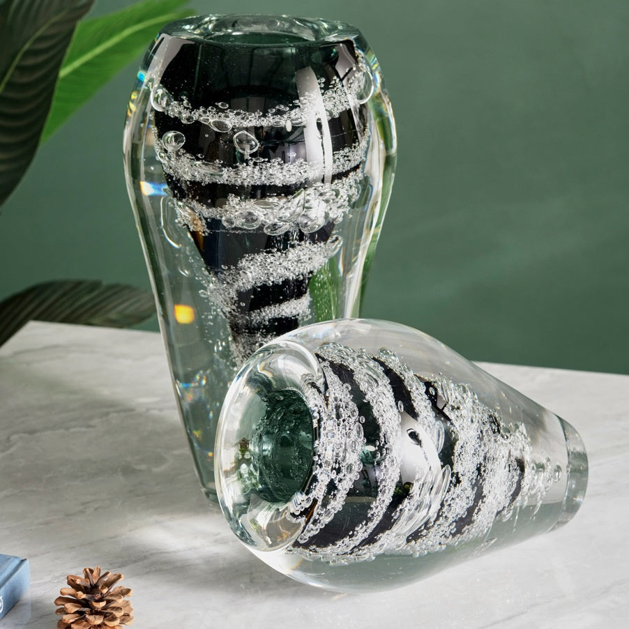 Nordic Style Creative Bubble Crystal Glass Glass Vase Creative