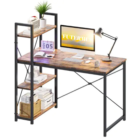 Computer Desk With LED Light