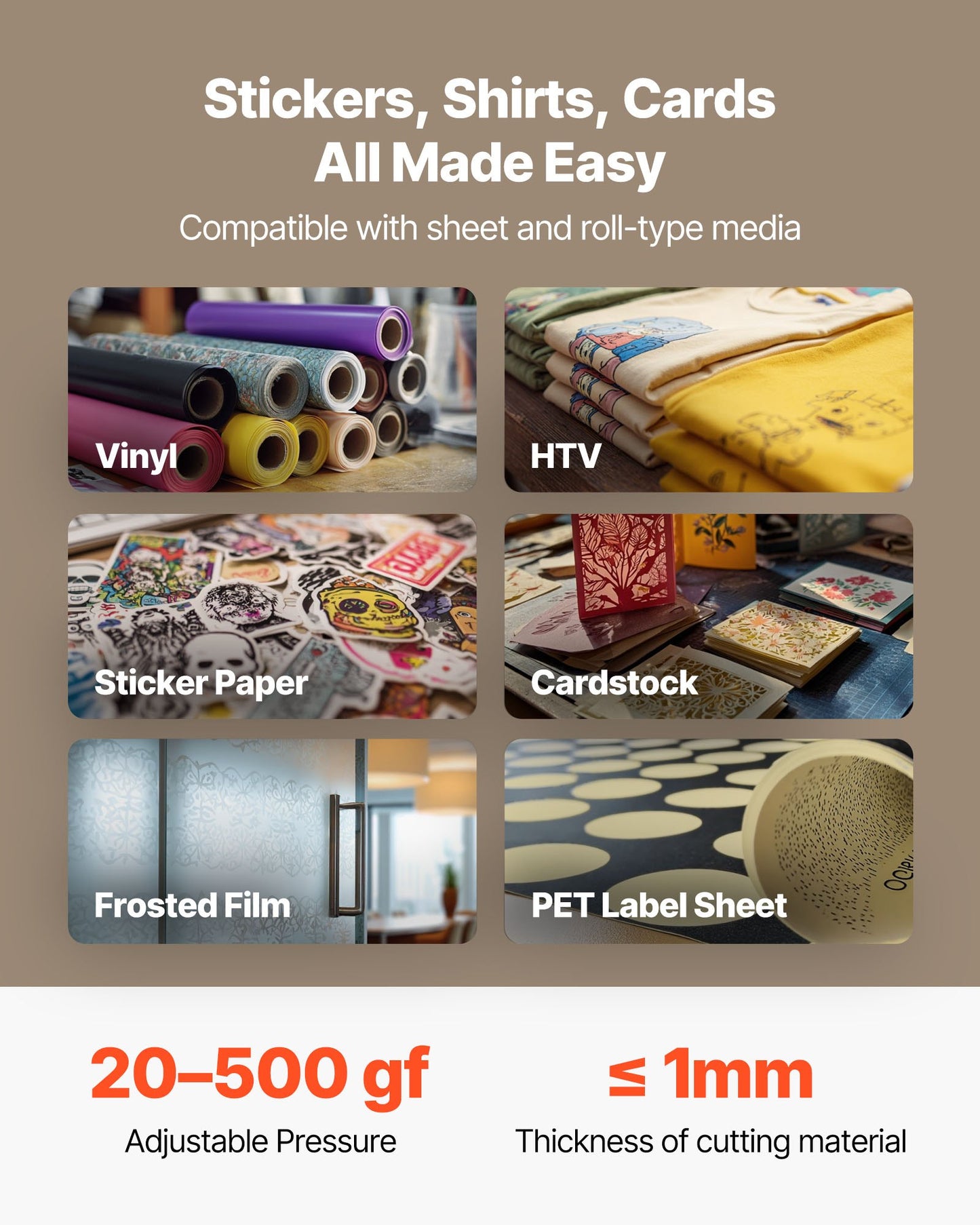 Vinyl Cutter Machine, 34 Inch Max Feed Width, Dual Blades, Adjustable Force And Speed, LED Display, Vinyl Plotter Cutter Printer Bundle With Sticker Sheets, Transfer Film, Signmaster Software