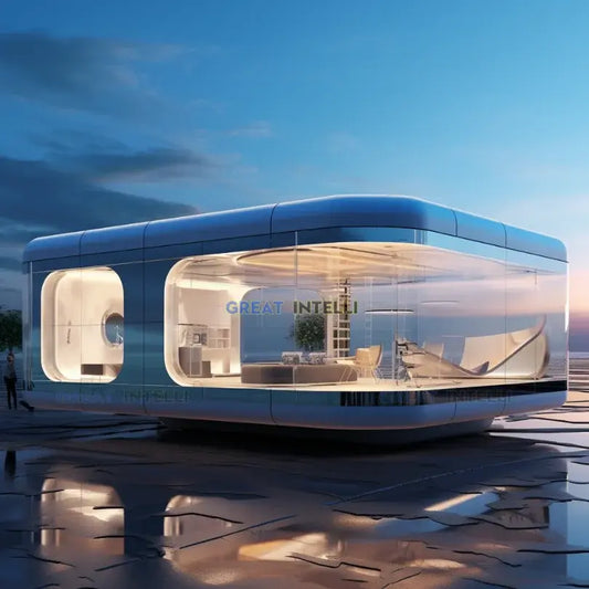 Durable Luxury Mini Tiny Prefab House With Bathroom and Kitchen