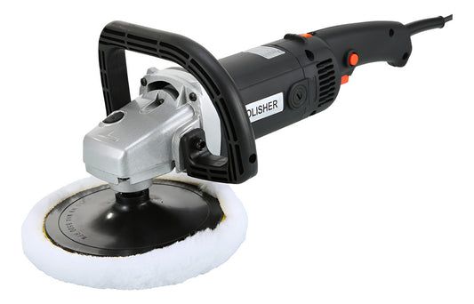 Automotive Angle Polisher 7 Inch 1400w 2800-5800 Rpm Black