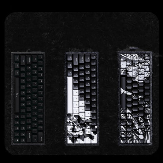 Integrated Forged Carbon Magnetic Shaft Gaming Keyboard