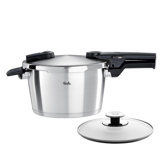 Premium Pressure Cooker Set 4.8 Quart and Glass Lid
