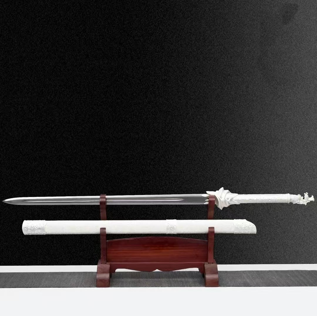 Shaoshi Integral Precious Sword High Manganese Steel Self-Defense Cold Weapon  Collection-Grade  Unsharpened