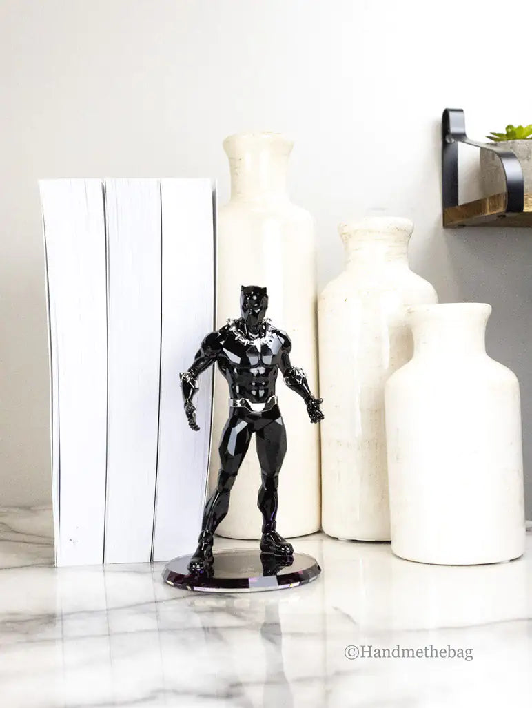 Marvels Black Panther Crystal Figurine