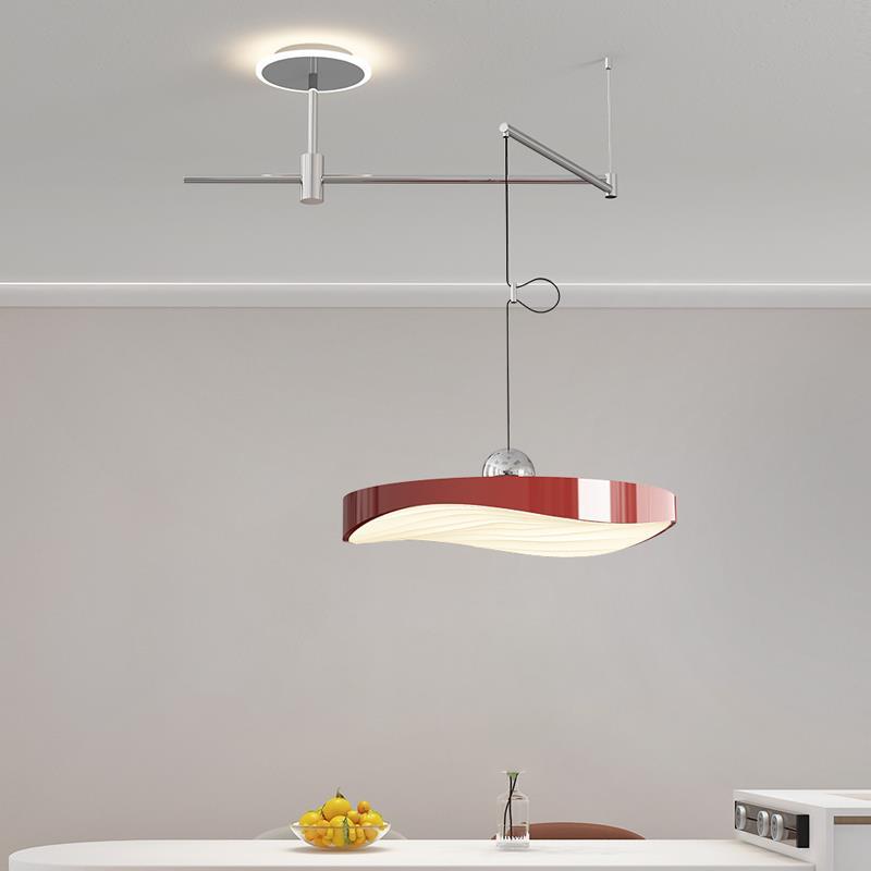 Flying Saucer Rocker Arm Restaurant Chandelier