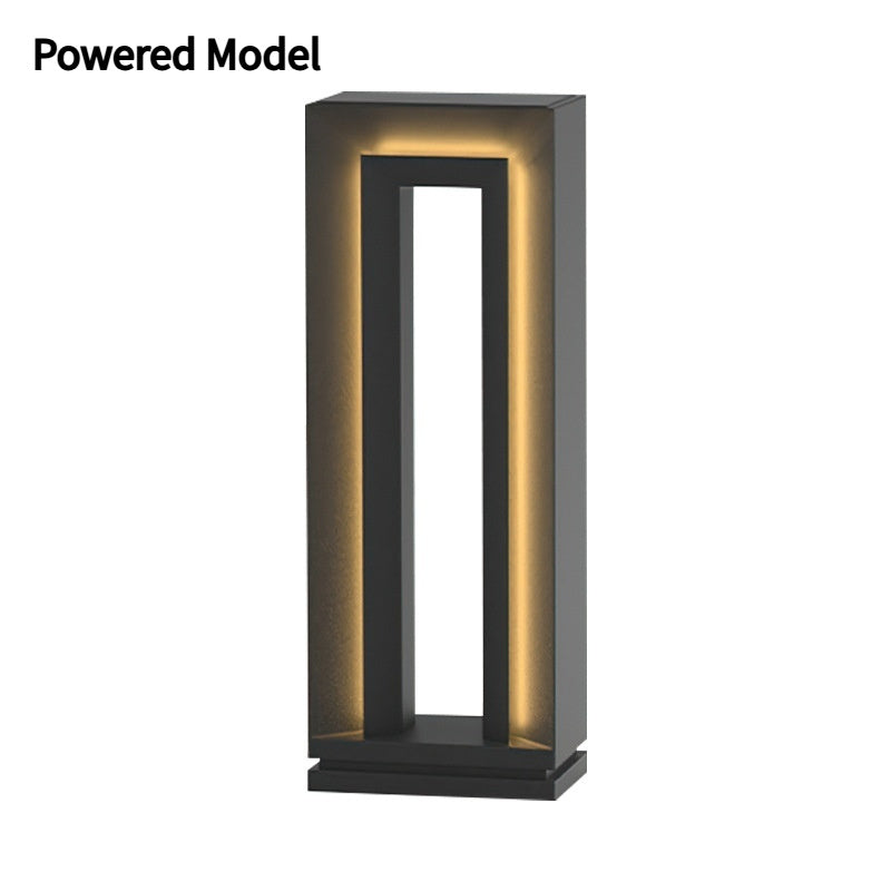 Solar Square Courtyard Waterproof Outdoor Garden Landscape Lamp