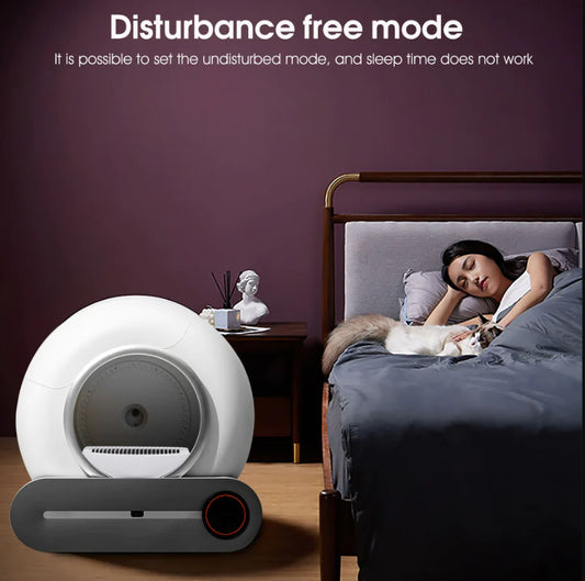 Smart Self-Cleaning Cat Litter Box