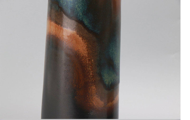 Chinese-style Ceramic Vase For Landscapes And Flowers Nordic-inspired Minimalist Flower Arrangement Decor