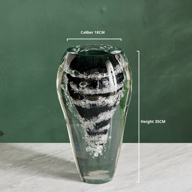 Nordic Style Creative Bubble Crystal Glass Glass Vase Creative