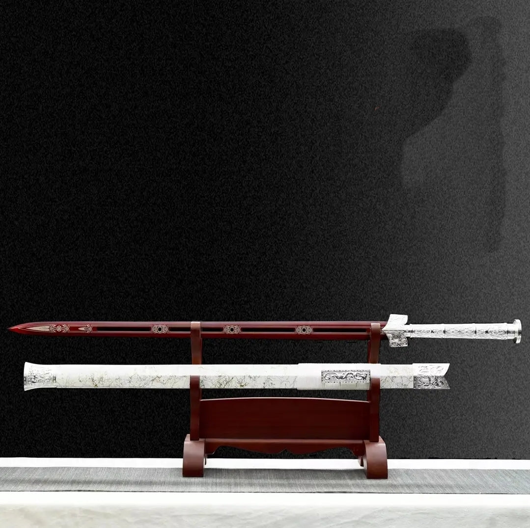 Xuanhong Sword One-piece High Manganese Steel Collectible Cold Weapon Unsharpened Not For Self-Defense