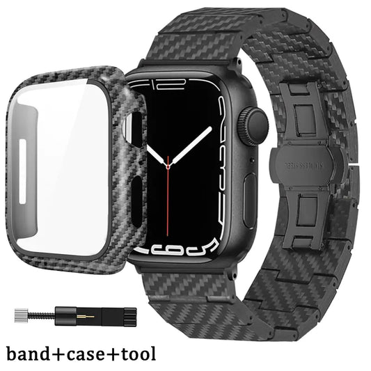 Carbon Fiber Apple Watch Band