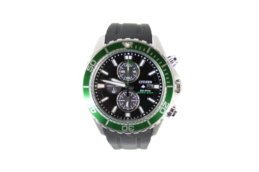 Authentic Citizen Promaster Eco Drive Divers Chronograph Watch