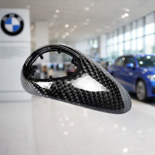 Carbon Fiber BMW Gear Shift Knob Cover