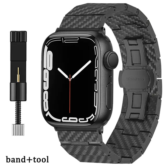 Carbon Fiber Apple Watch Band