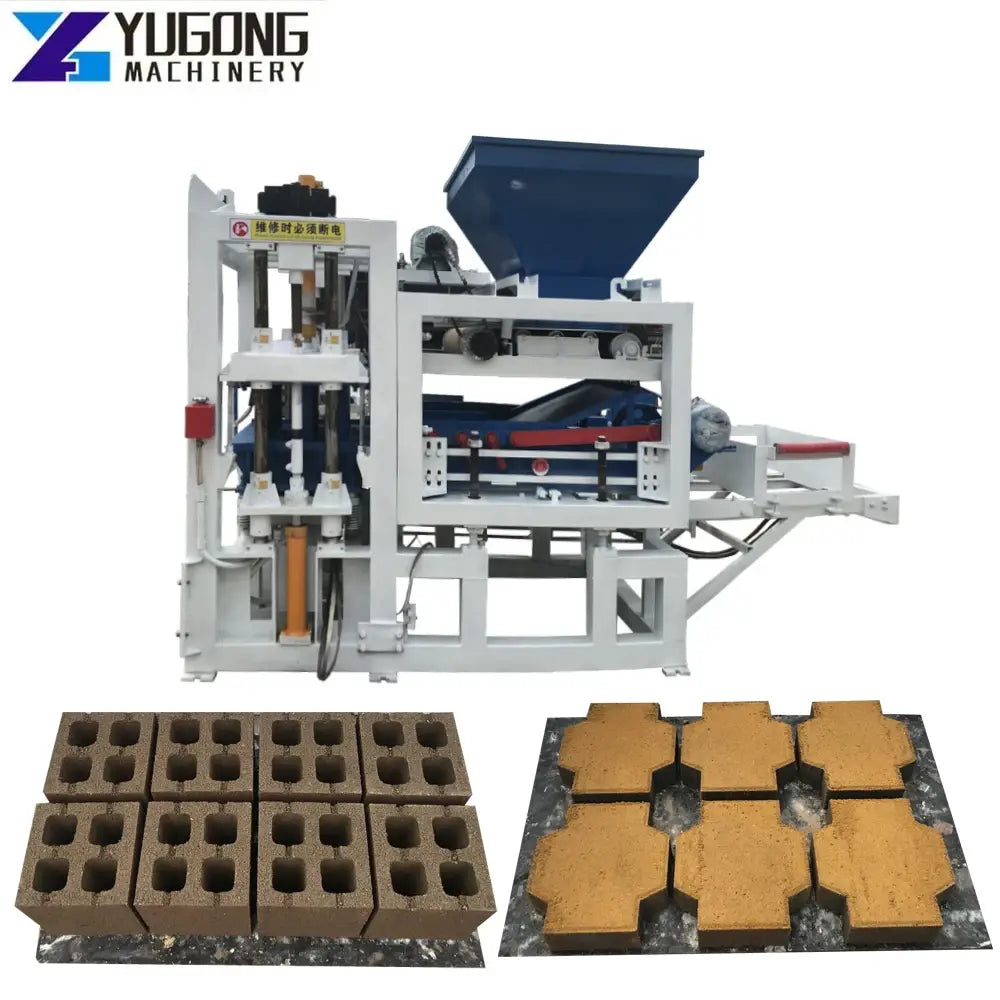 Full Automatic Vacuum Cement Construction Block Machinery Equipment