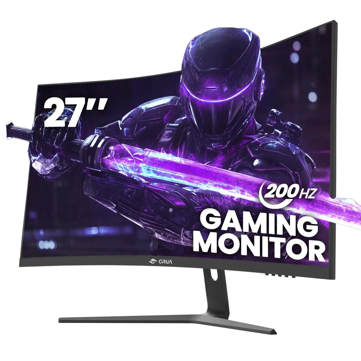 CRUA 27" Curved Gaming Monitor