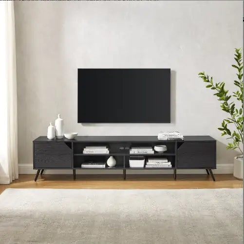 2-Door Minimalist TV Stand