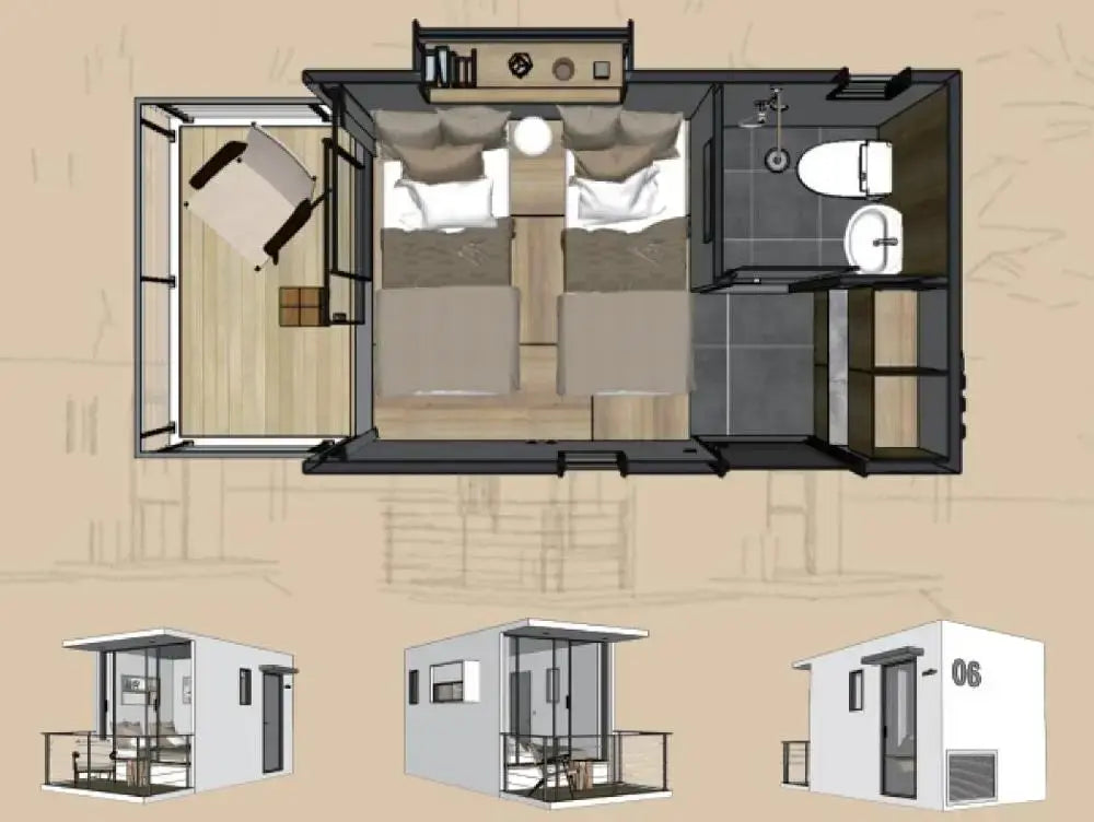 Luxury Steel Structure houses