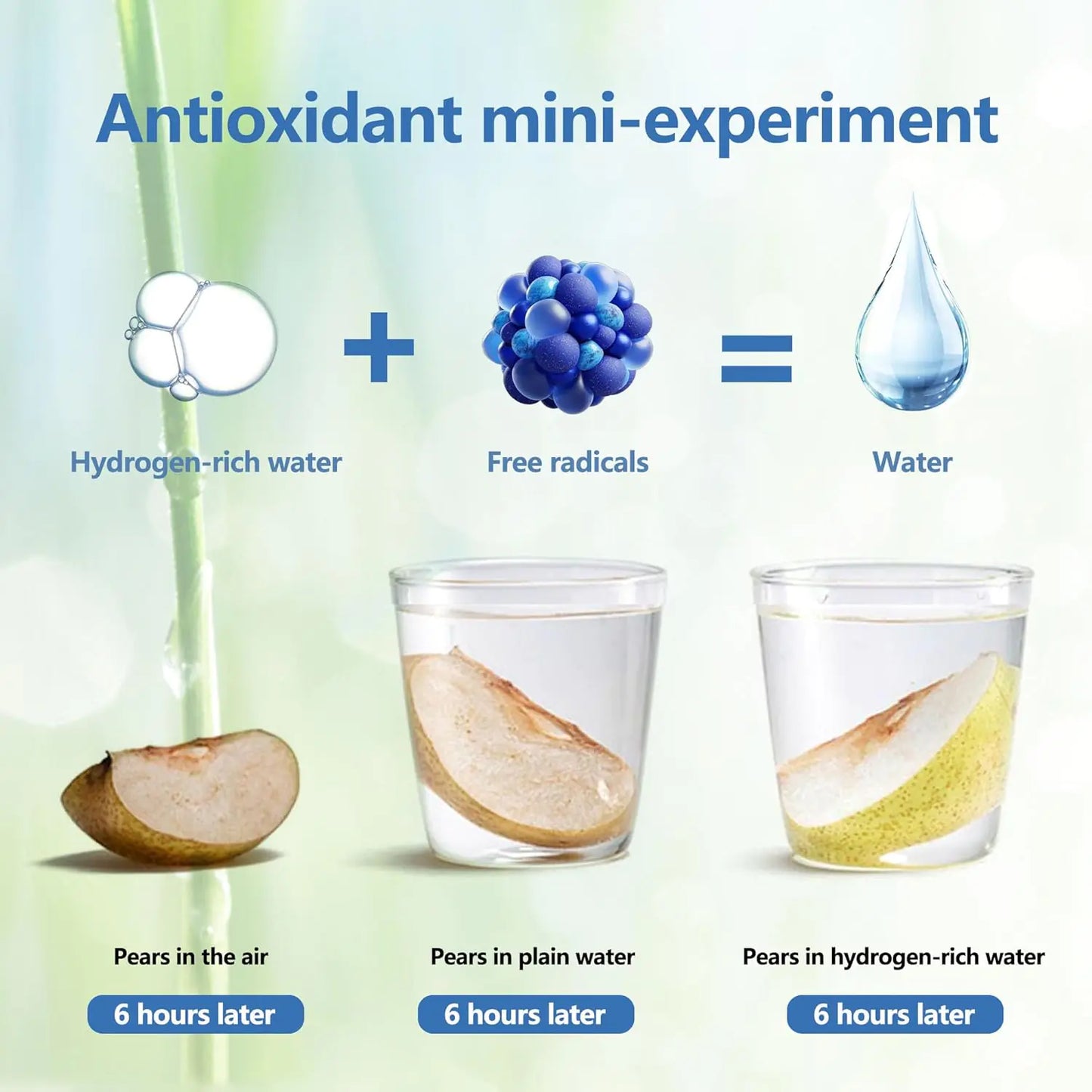 Portable Hydrogen Water Generator