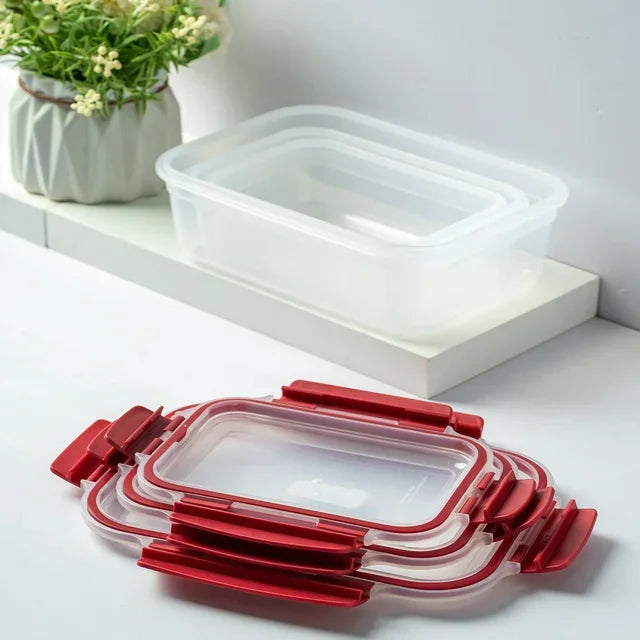 5 Pack Stackable Food Storage Containers