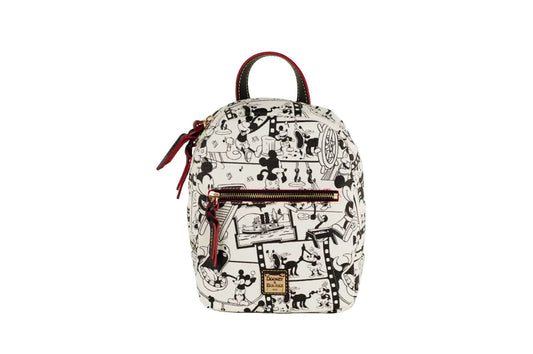 Dooney & Bourke Mickey Mouse Steamboat Willie Small Backpack