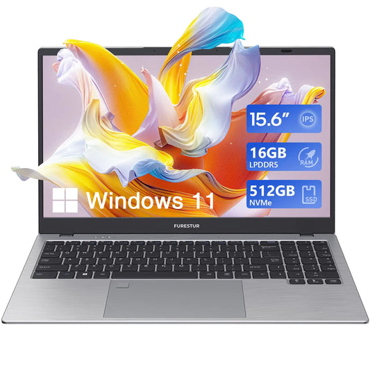 FURESTUR Laptop 15.6 inch