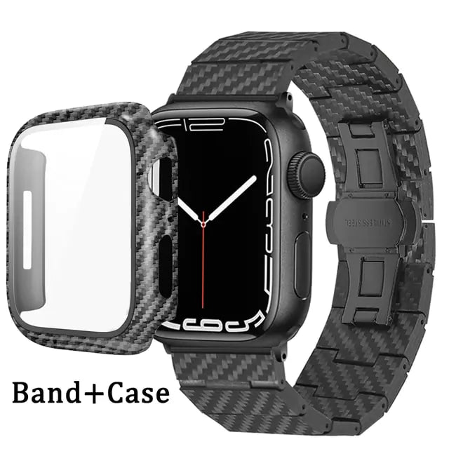 Carbon Fiber Apple Watch Band