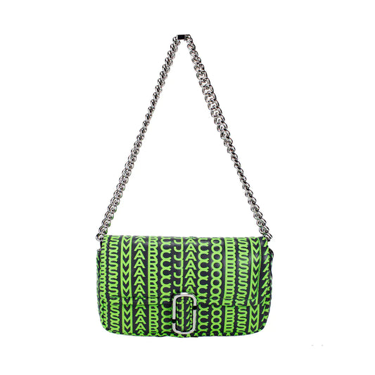 Genuine Marc Jacobs The Monogram Leather J Marc Mini Shoulder Bag