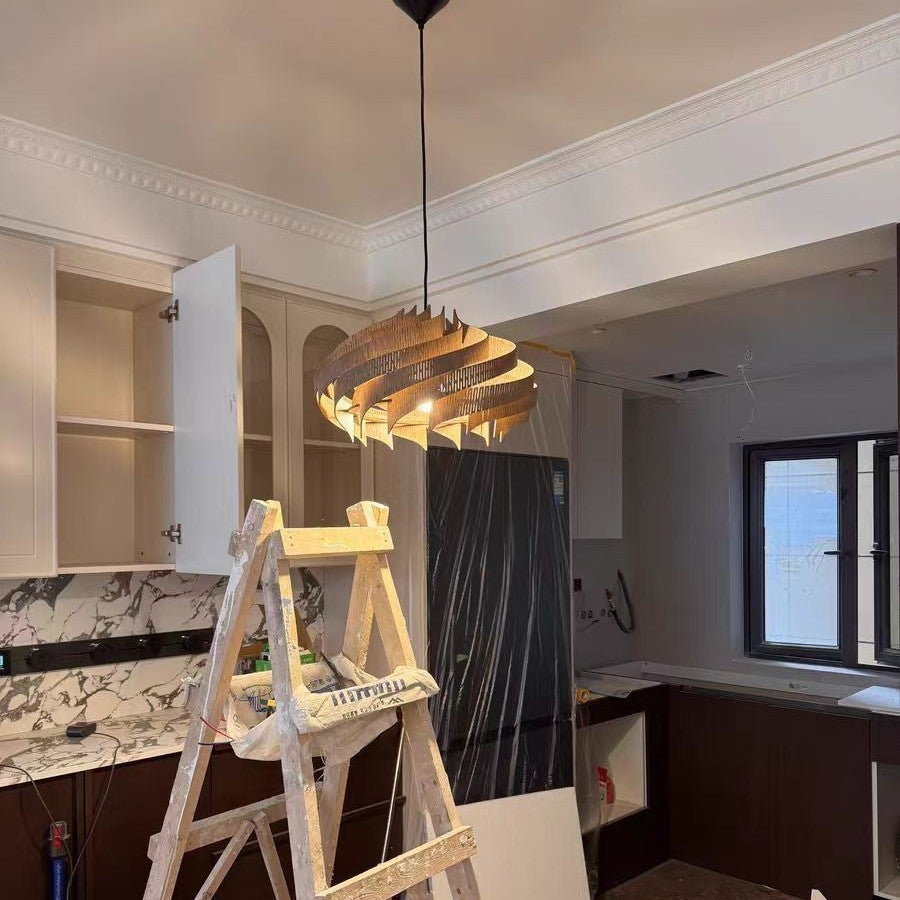 Retro Spiral Chandelier Perfect For Dining Rooms Studies Bedrooms And Bars