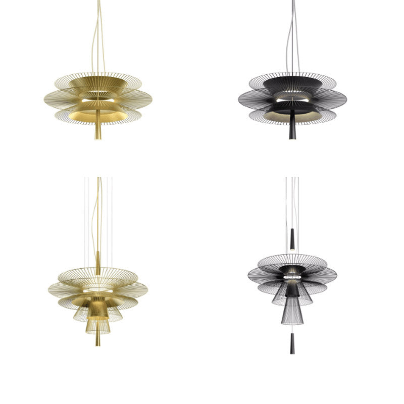 Dining Room Chandelier Minimalist Creative Hollow Art Lighting